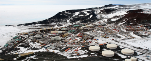 McMurdo Station, Antarctica, as seen from nearby Observation Hill